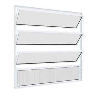 Basculante de alumínio branco - Riobras Alumínio