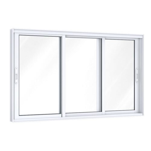 janela de aluminio branca 3 folhas Lucasa Eccellente