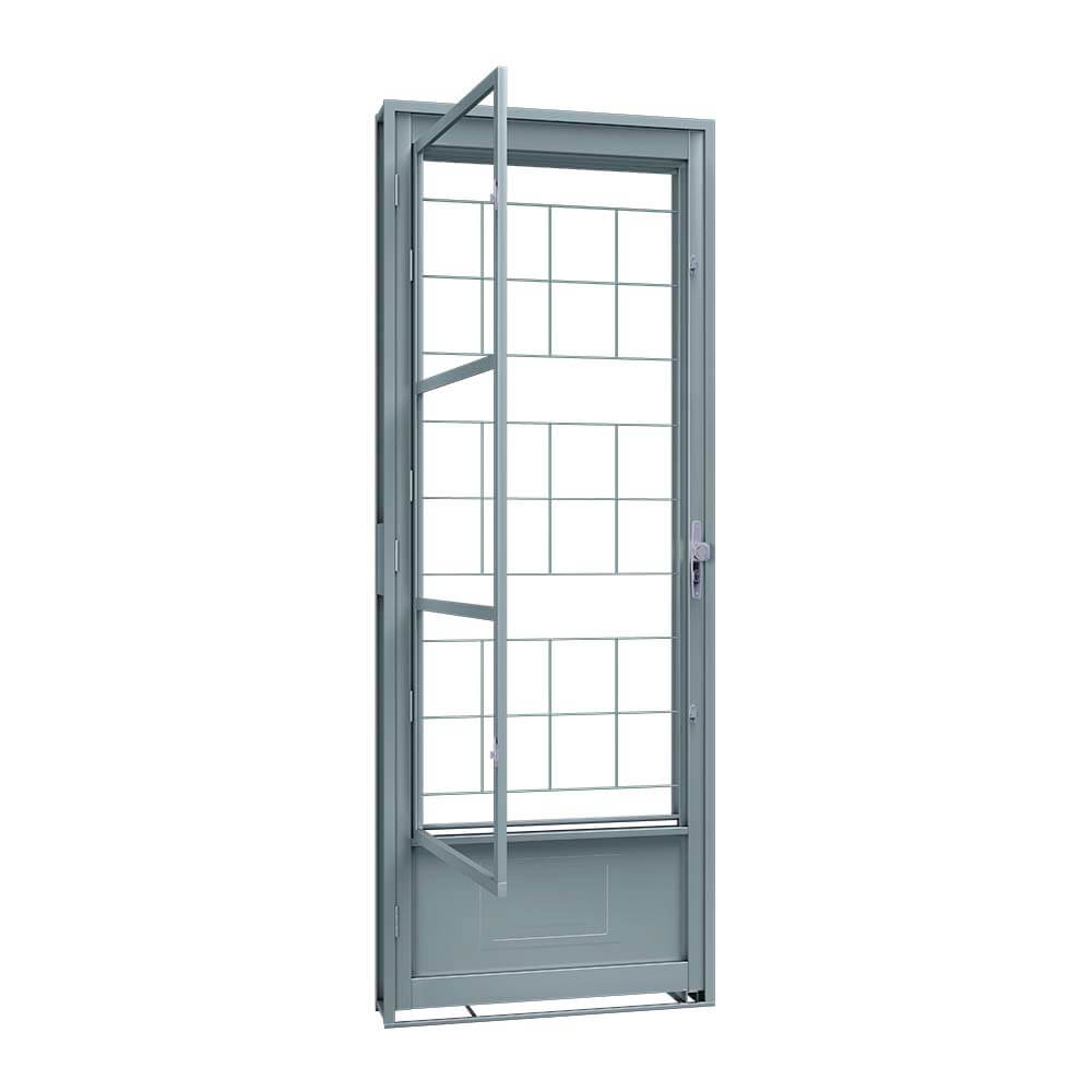 Porta de abrir de aço - Riobras Aço